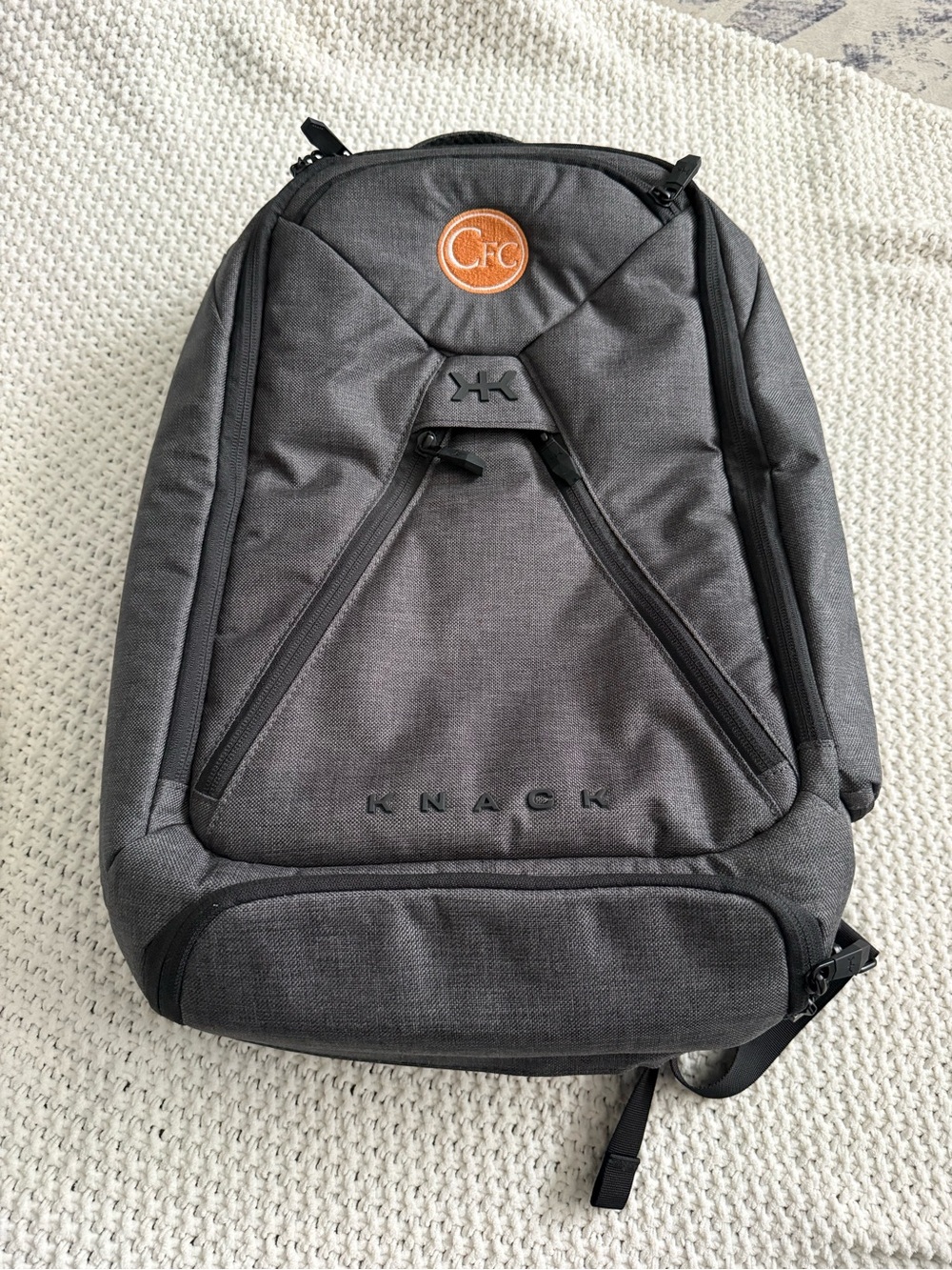 Knack Backpack Series 1 Medium Dark Gray Laptop Bag Work Travel